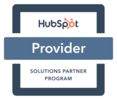 Logo für HubSpot Provider des Solutions Partner Programs